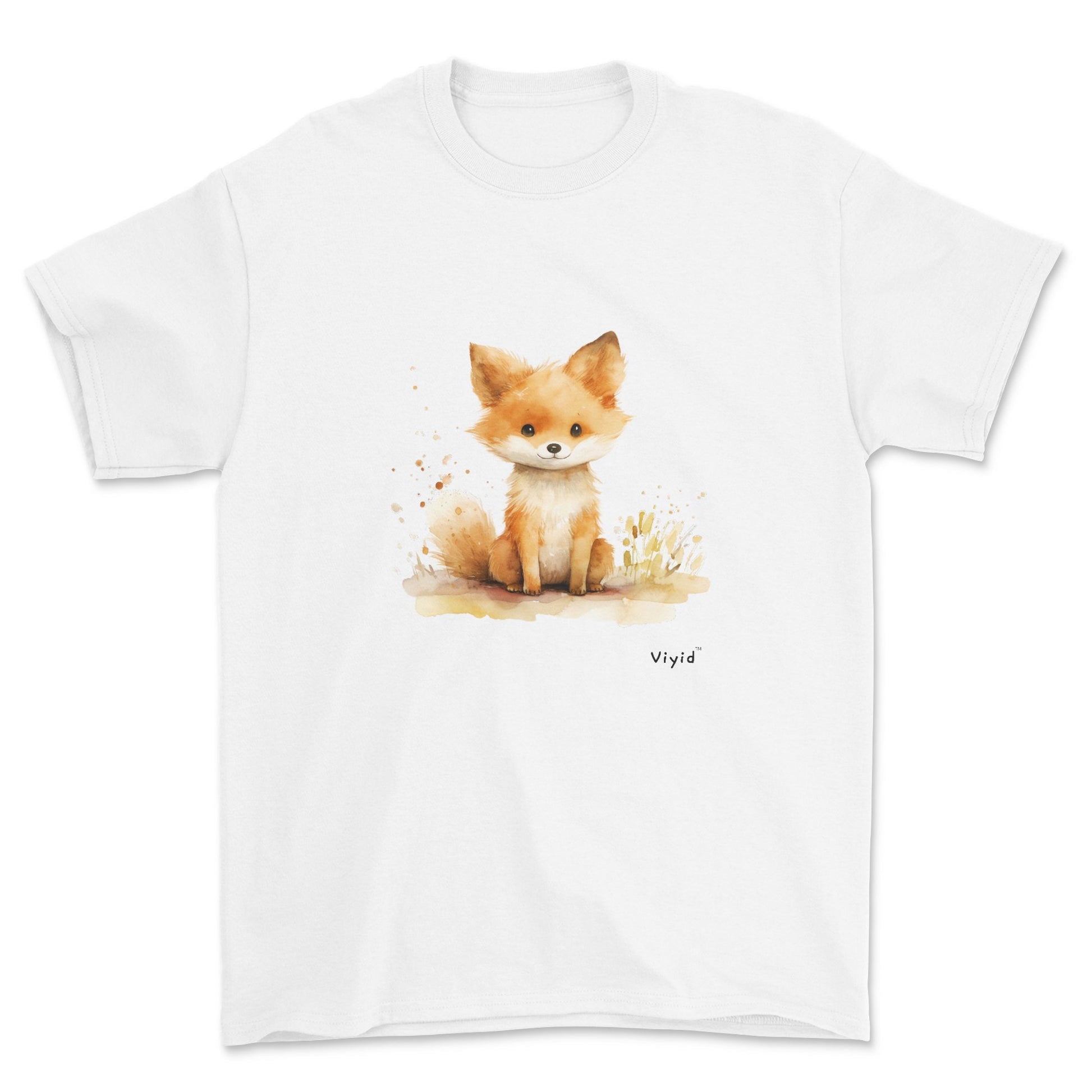 baby fox youth t-shirt white