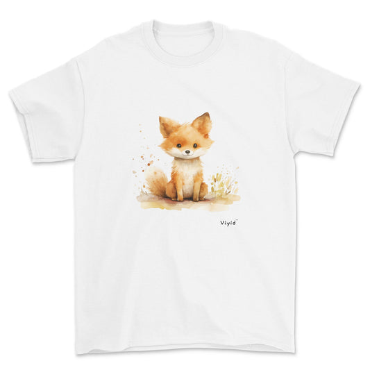 baby fox youth t-shirt white