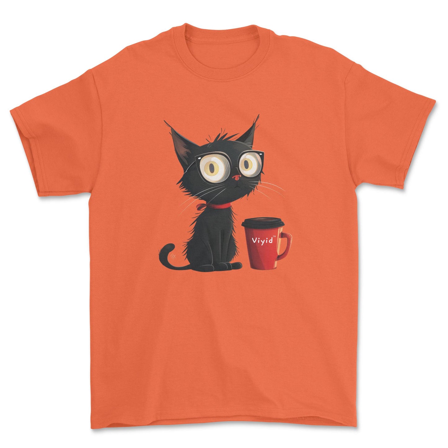 coffee mug Bombay cat adult t-shirt orange
