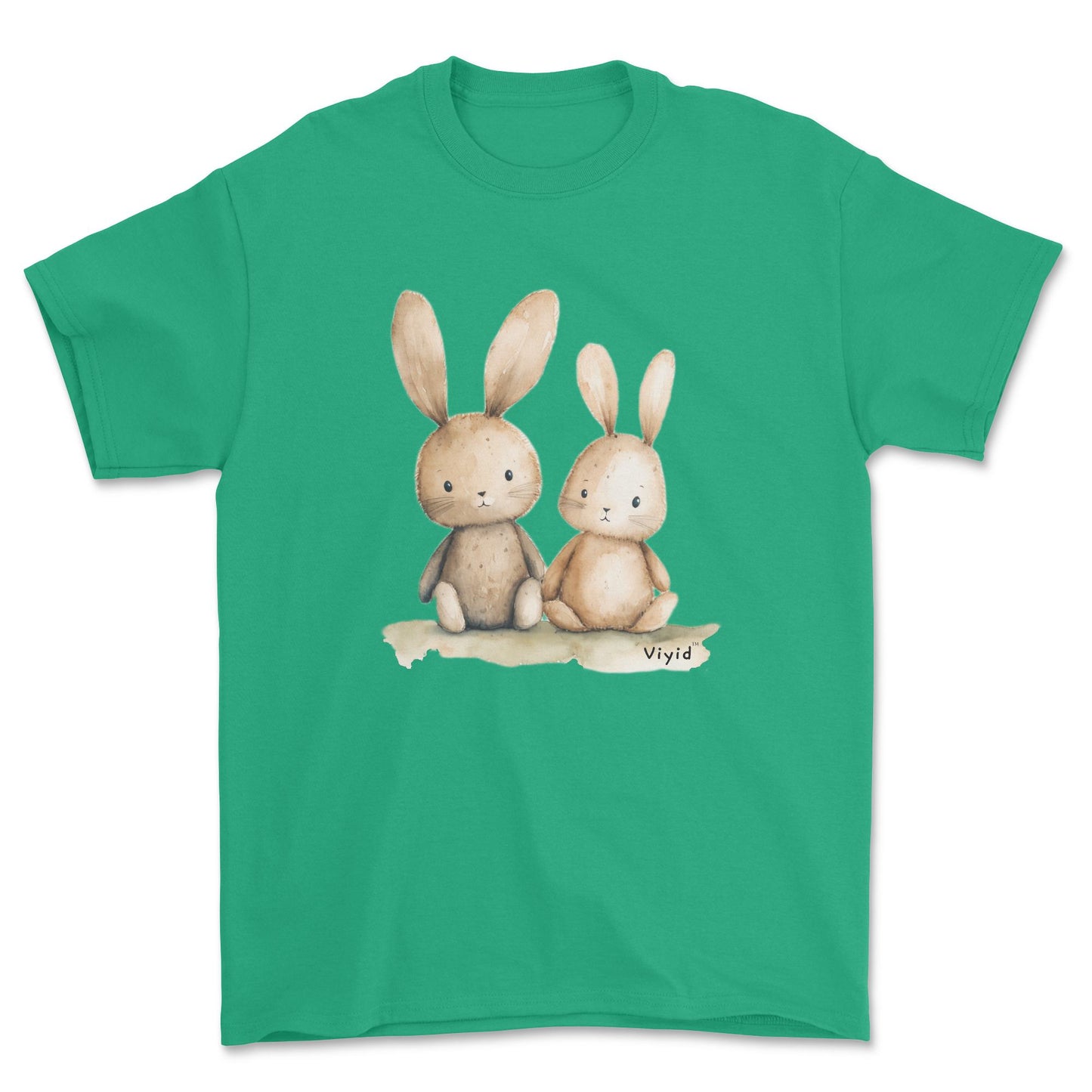 two rabbits youth t-shirt irish green