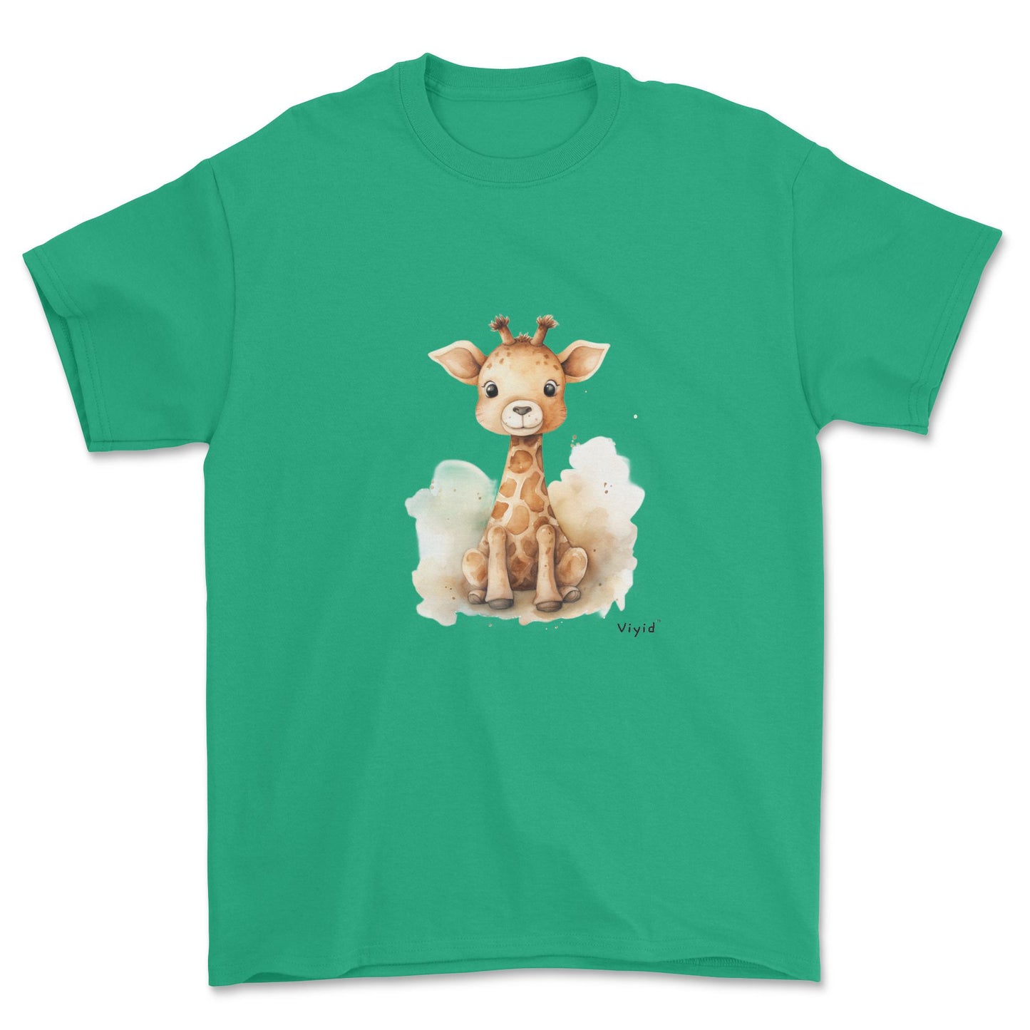 baby giraffe adult t-shirt irish green