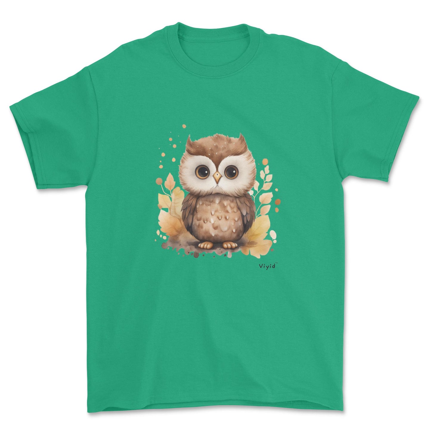 nocturnal owl adult t-shirt irish green