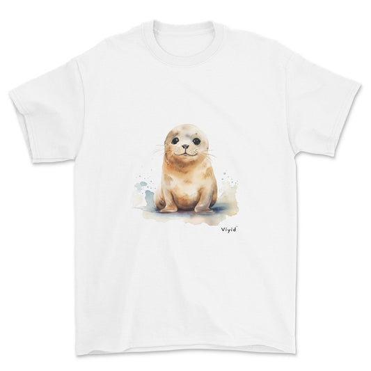 baby seal youth t-shirt white