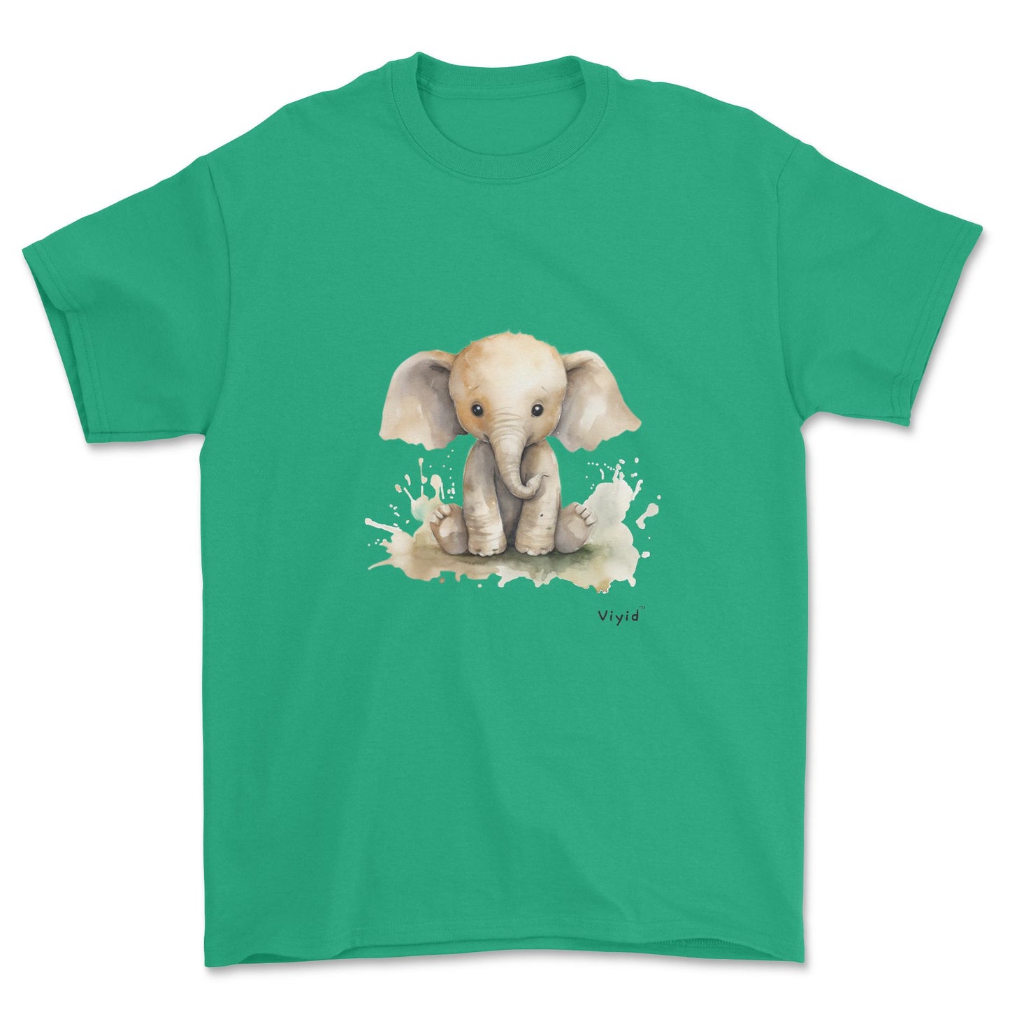 baby elephant youth t-shirt irish green