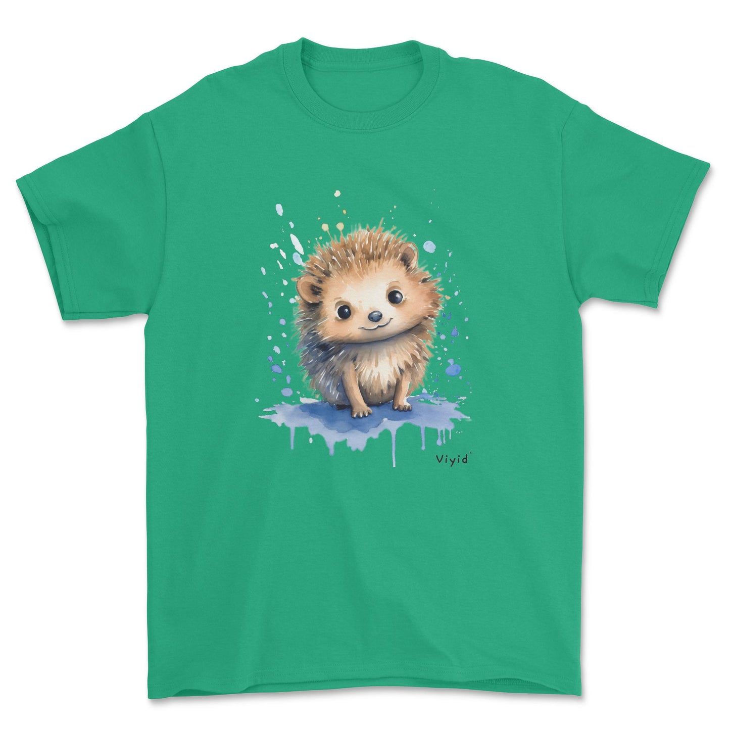 baby hedgehog youth t-shirt irish green