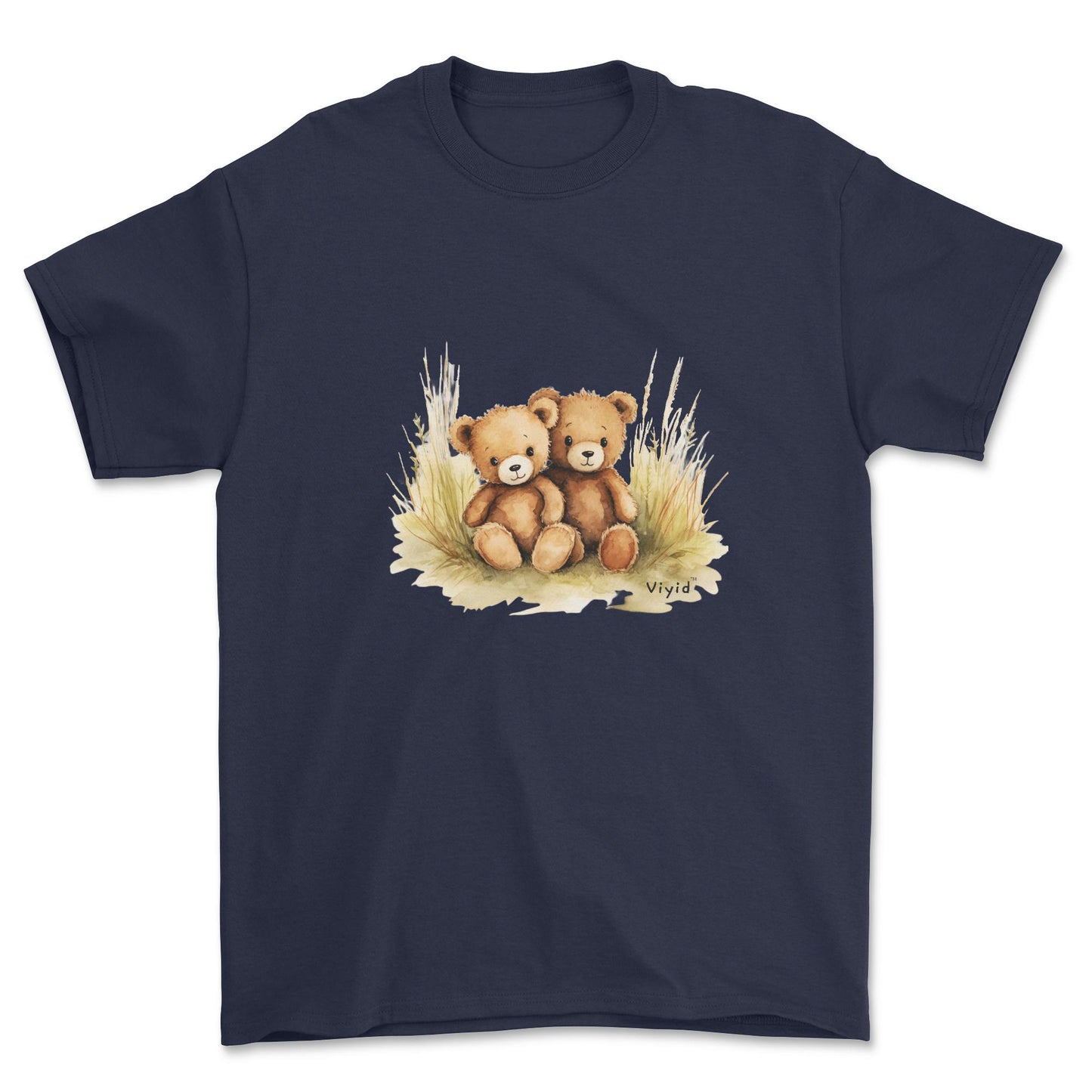 two bears youth t-shirt navy