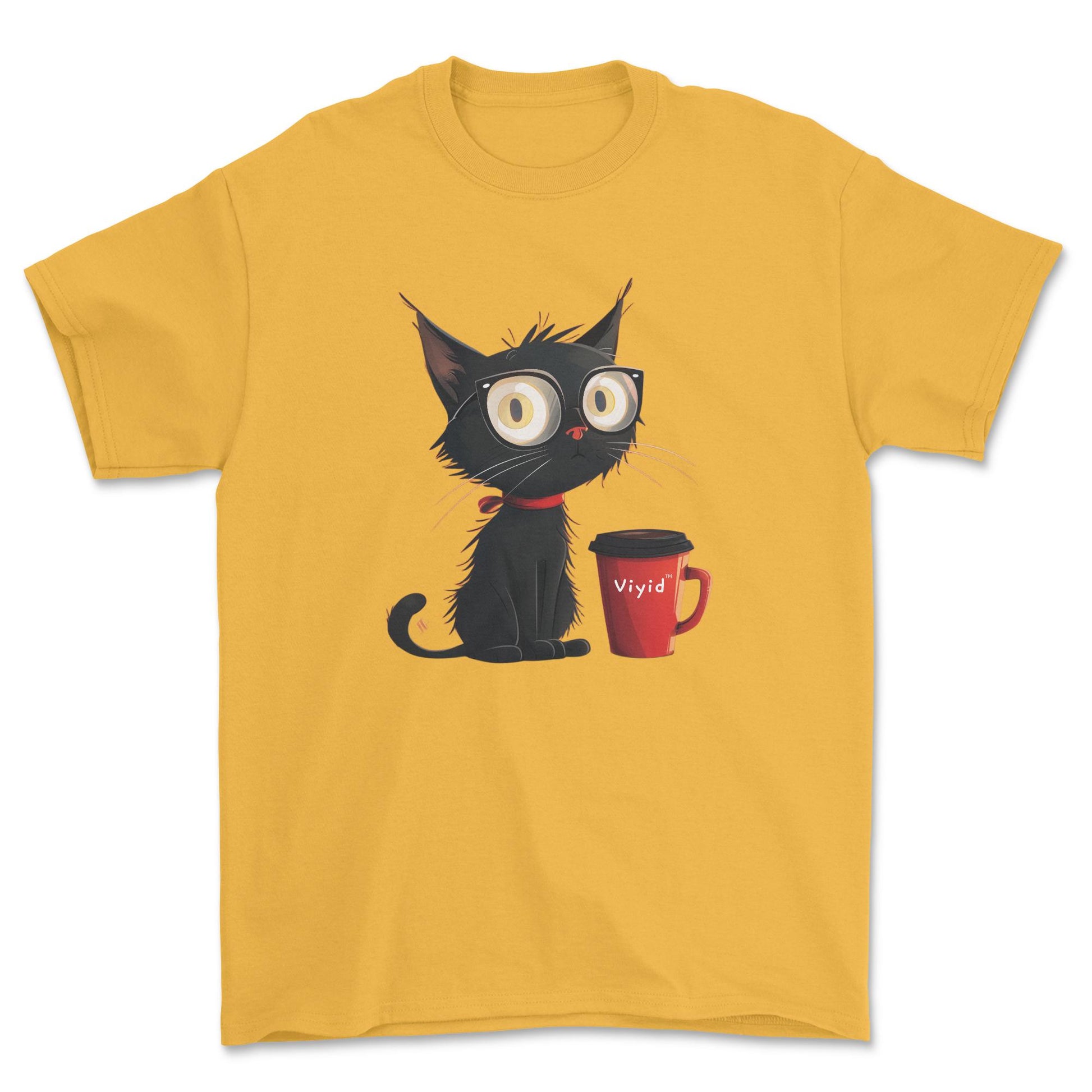 coffee mug Bombay cat adult t-shirt gold