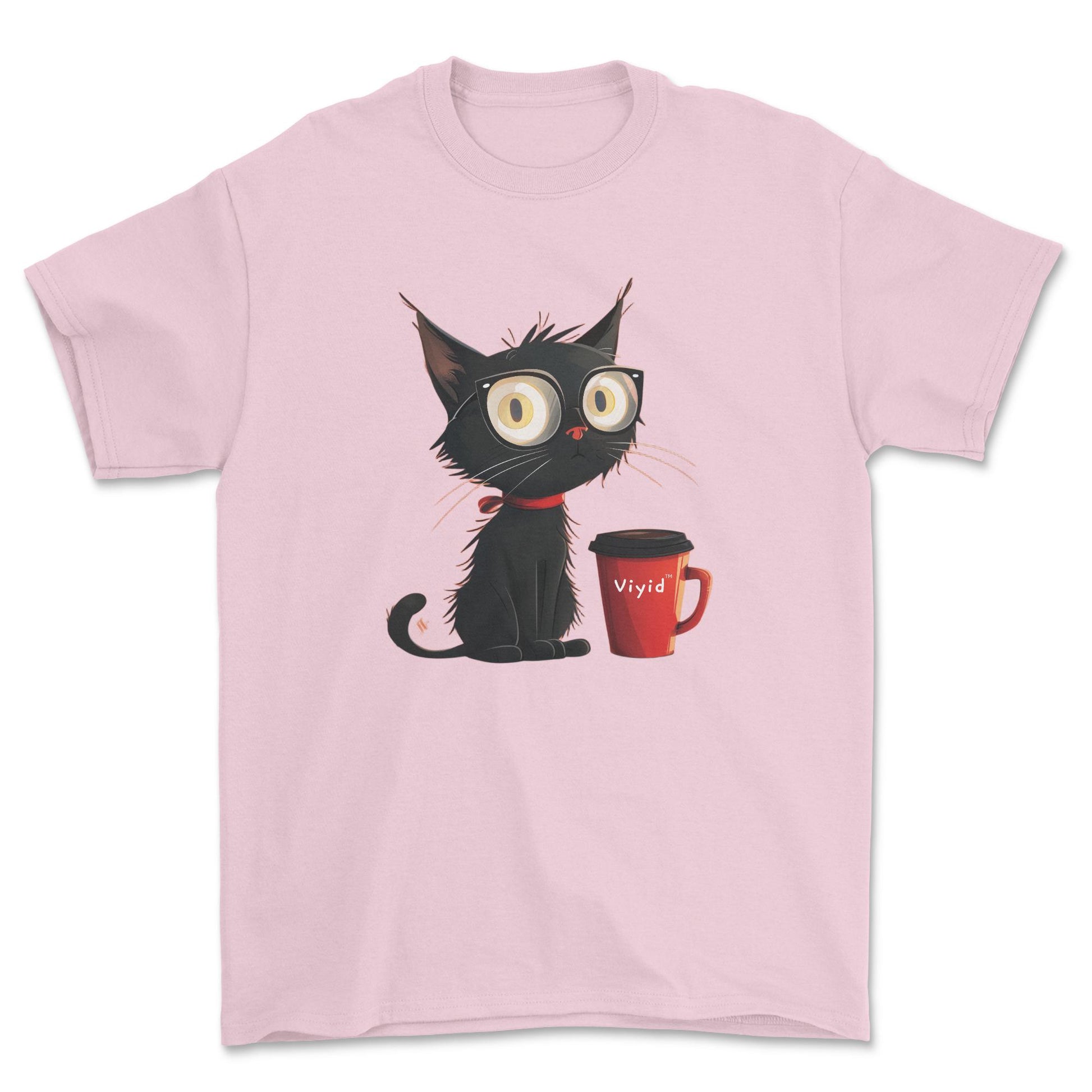 coffee mug Bombay cat youth t-shirt light pink