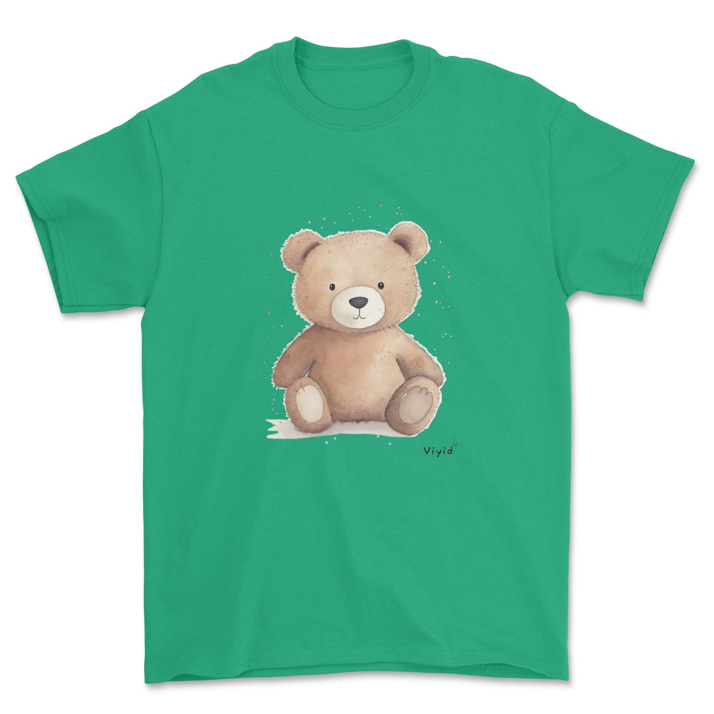 brown bear adult t-shirt irish green