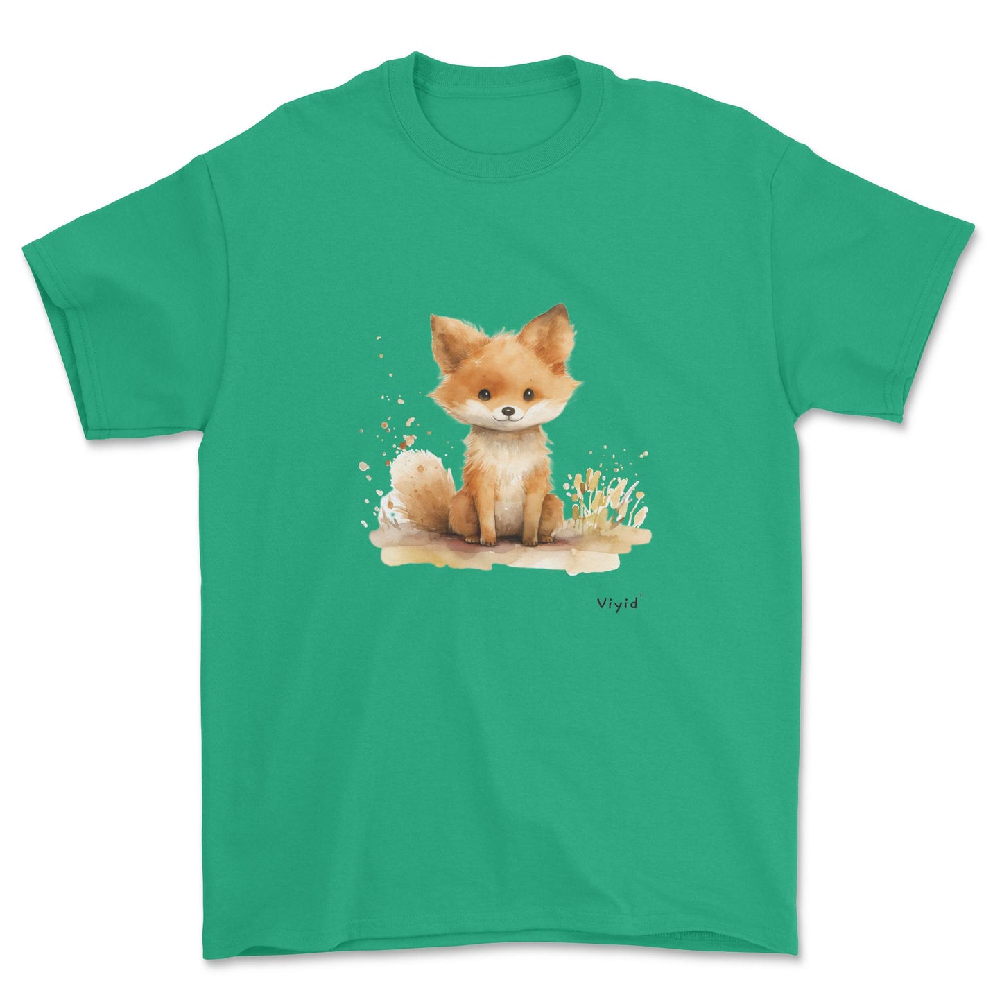 baby fox adult t-shirt irish green